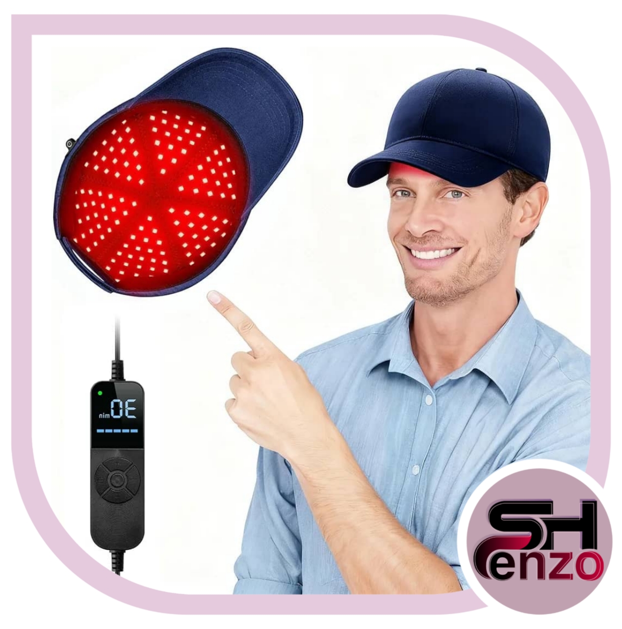 کلاه ردلایت تراپی کنترل دار